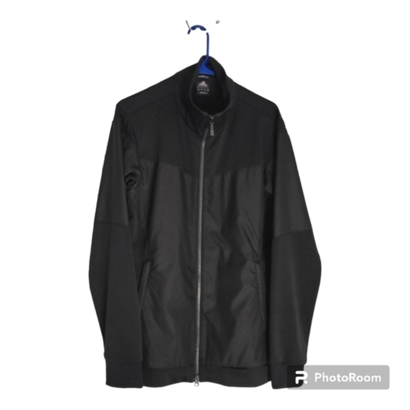 Adidas MEN'S CLIMALITE JACKET BLACK SIZE M - Picture 1 of 11